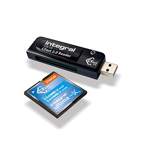 Integral CFast2.0 Memory Card Reader USB 3.0 Cfast2.0