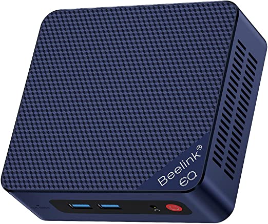 Beelink Mini PC Intel 12th EQ12 Triple Displays HDMI x2  Typr-C, Dual 2.5Gbps Net-Ports, Pre-W11 Pro Mini Computers, 16GB Sigle DDR5 RAM, PCIe x1 500GB M.2 2280 SSD, Wi-Fi6, BT5.2, OpenWrt