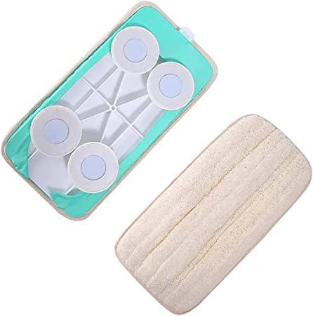 DOITOOL 1 Set Wall Mounted Back Scrubber Hands- Free Exfoliating Back Massage Mat Loofah Body Sponge for Shower (Assorted Color)