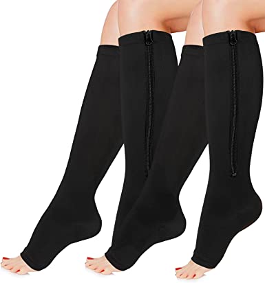 Copper Compression Socks For Women & Men(5 Pairs)- Best For Running,Athletic,Medical,Pregnancy and Travel -15-20mmHg