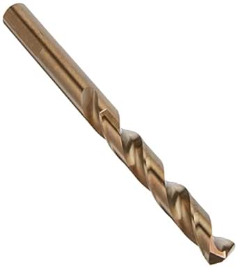 BOSCH CO2152 1-Piece 25/64 In. x 5-1/8 In. Cobalt Metal Drill Bit for Drilling Applications in Light-Gauge Metal, High-Carbon Steel, Aluminum and Ally Steel, Cast Iron, Stainless Steel, Titanium