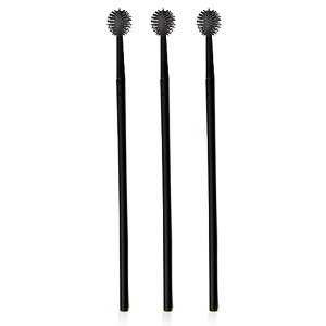 GETI BEAUTY Disposable Sphere Shaped Head Mascara Wands (Pack of 25)