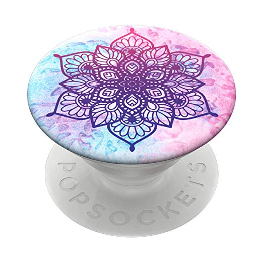 PopSockets PopGrip: Swappable Grip for Phones & Tablets - Rainbow Nirvana