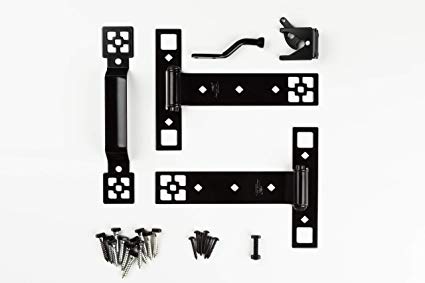 Craftsman Gate Kit N109-316 with Gate Latch, Gate Hinges, and Gate Pull By National Hardware