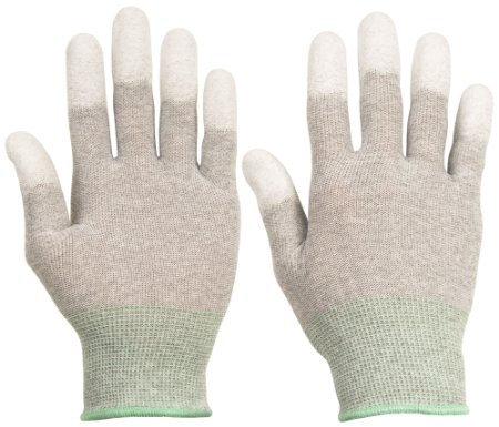 ThxToms ESD Anti-Static Gloves, High Performance Conductive Carbon Fiber, Medium, 1 Pair