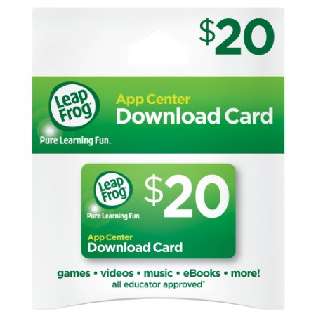 LeapFrog App Center $20 Digital Download Card