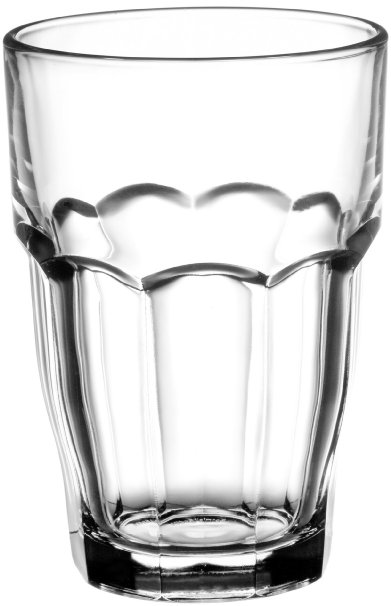 Bormioli Rocco 12-12-Ounce Rock Bar Stackable Beverage  Cooler Glasses Set of 6
