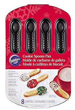 Wilton 2105-6416 8-Cavity Cookie Pan Spoons