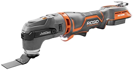 Ridgid 18-Volt OCTANE Cordless Brushless JobMax Multi-Tool with Tool-Free Head, Tool Only R862105B, (Bulk Packaged, Non-Retail Packaging)