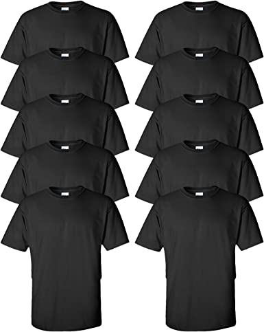 Gildan Men's Ultra Cotton T-Shirt ( Pack of 10 )