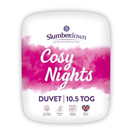 Slumberdown Cosy Nights Duvet, King Size, 10.5 Tog All Year Round