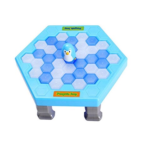Lemonda Puzzle table games Balance Ice Cubes Save Penguin Ice Breaking Ice Pounding Knock Ice Block Wall Crashed Ice Game Desktop Toy