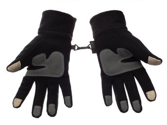 Metog Winter men and women outdoor sports warm fleece gloves touch gloves