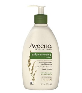 Aveeno Active Naturals Daily Moisturizing Lotion, 18-Ounce Pump (Pack of 2)