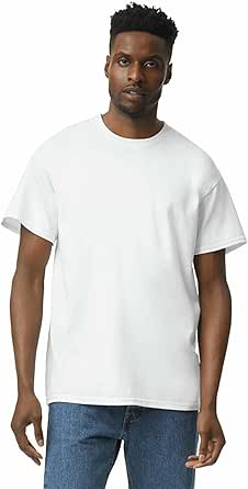 Gildan Unisex-Adult Heavy Cotton T-Shirt, Style G5000, Multipack