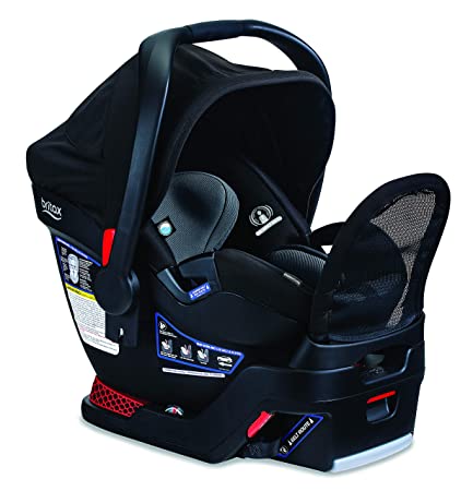 Britax B-Safe Endeavours Infant Car Seat - Rear Facing | 4 to 35 Pounds - Reclinable Base, 3 Layer Impact Protection - SafeWash Fabric, Otto