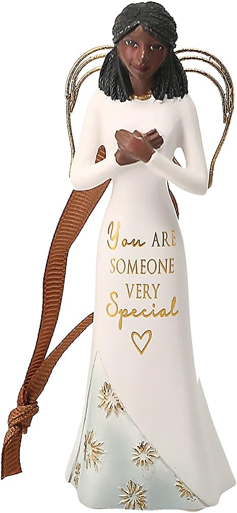 Pavilion Gift Company You are Someone Very Special 4.5 Inch Angel Figurine Ornament, White