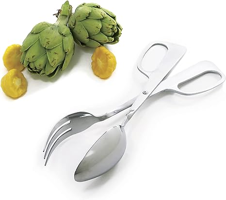 Norpro Stainless Steel 10.25 Inch Salad Serving Tongs