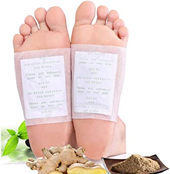 Foot Pads,(100pcs) Cleansing Foot Pads for Foot Care, Sleep Better,Foot Care Product,Ginger Foot Pacthes (Ginger)