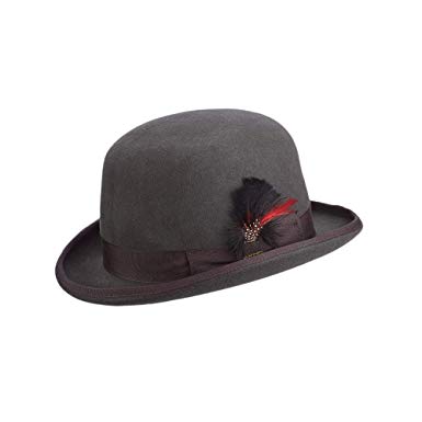 Scala Men's Wool Felt Derby Hat