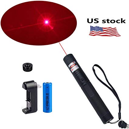 WORD GX Red Light Pointer High Power Visible Beam with Adjustable Focus for Hunting Hiking