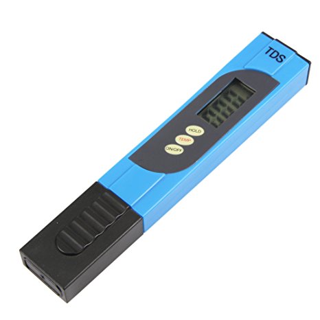CoZroom Digital Handheld ppm K15 TDS Meter Sensor, Water Quantity Tester Monitor (Blue)