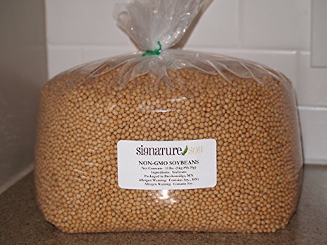 Signature Soy NON-GMO Soybeans for Natto & Sprouts 13 Lbs. FRESH CROP