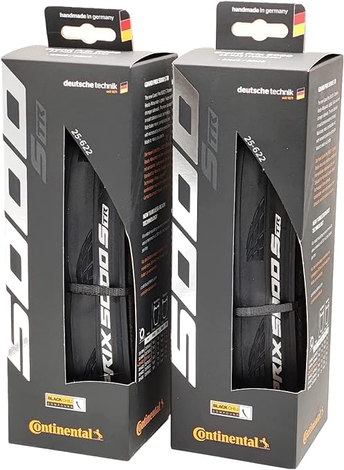 Continental Grand Prix 5000 S TR - Tubeless Ready - Pack of 2 Tires