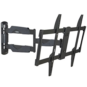 VonHaus 37-70" Tilt & Swivel TV Wall Mount Bracket with Cable Management System for LCD, LED, 3D, Plasma Flat Screen TVs - Super Strong 35kg Weight Capacity