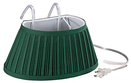 Miles Kimball Over-the-Bed Light with Colored Shade, Green