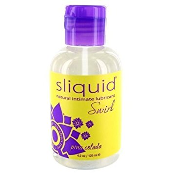 Sliquid Swirl Pina Colada Lubricant - 4.2 oz