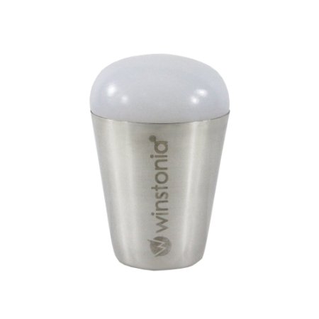 Winstonia Nail-Art Jumbo Stamper Sticky Tacky Soft Marshmallow CLEAR with Scraper Card