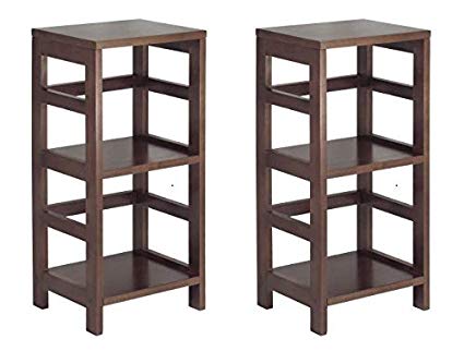 Winsome Wood Shelf, Espresso (Pack of 2)