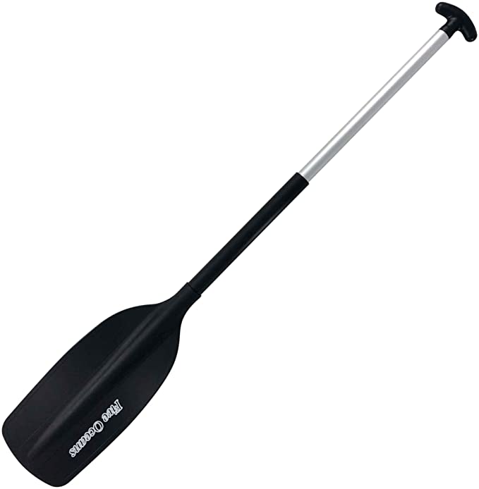 Five Oceans Adult Single Blade Aluminum Kayak Paddle, 4FT (48 in) FO-4132