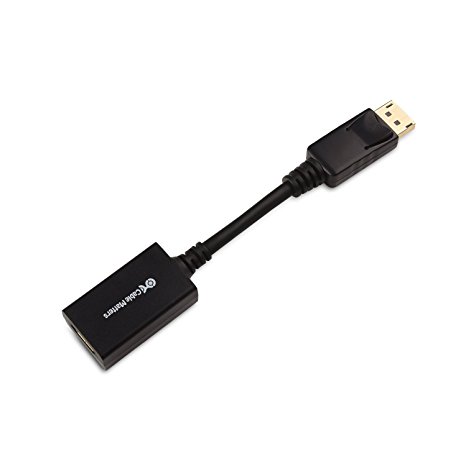 Cable Matters Gold Plated DisplayPort to HDMI Male to Female Cable Adapter