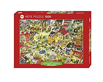 Heye Dragontown 1000 Piece Marino Degano Jigsaw puzzle