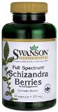Full Spectrum Schizandra Berries 525 mg 90 Caps