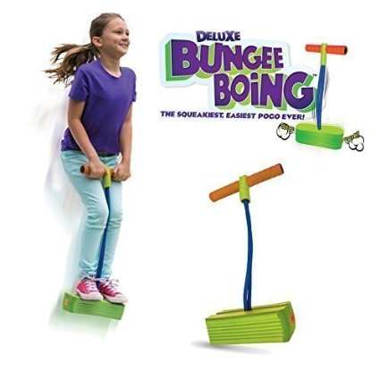 Jumparoo Deluxe Bungee Boing Foam Bouncing Toy - The Squeakiest, Easiest Pogo Ever! For Kids 3 Years & Up
