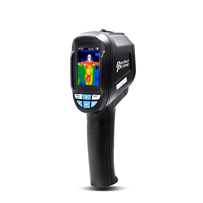 Perfect-Prime IR0004, Infrared (IR) Thermal Imager & Visible Light Camera with IR Resolution 35,200 Pixels & Temperature Range from -20~300°C, 9 Hz Refresh Rate