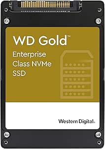 Western Digital 1.92TB WD Gold SN600 Enterprise Class NVMe Internal SSD - U.2 PCIe, 2.5"/7mm - WDS192T1D0D