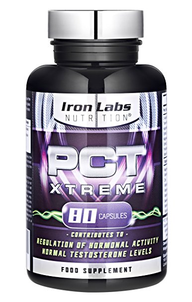 PCT Xtreme: Post Cycle Support & Testosterone Booster (80 Capsules)