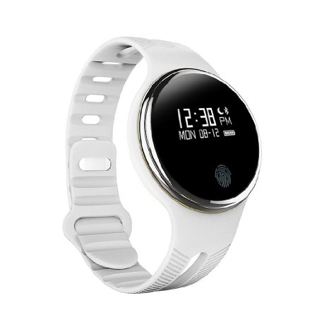 Evershop®IPx7 Water Resistant Smart Watch with Fitness Activity Tracker, Sleep Monitor with Smart Notifications. Bluetooth Wireless Sync, Hi-Res OLED Display with 10 Day Battery LIfe