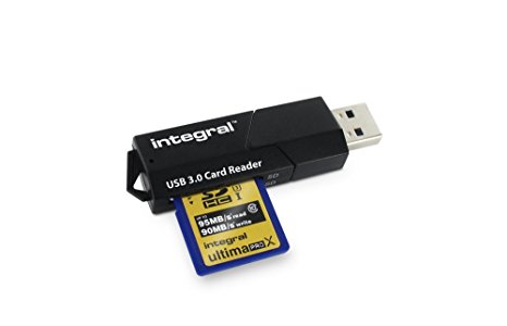 Integral USB 3.0 Dual Slot Memory Card Reader