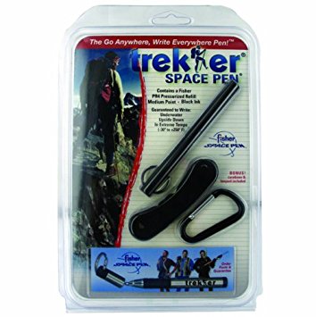 Fisher Space Trekker Space Pen, Matte Black (SC725B)