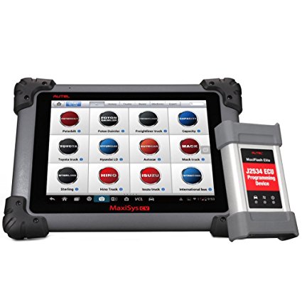 Autel Maxisys MS908CV Heavy Duty Diagnostic Scan Tool With J-2534 ECU Programming,Bluetooth/Wifi Enabled & Wireless Connection