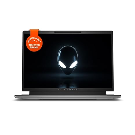 Dell Alienware x14 R2 Gaming Laptop, Intel Core i7-13620H/32GB/1TB SSD/NVIDIA RTX 4060 8GB GDDR6/14'' (35.56Cms) QHD  165Hz, 3ms, 300nits/Win 11 MSO'21 McAfee 15 Month/Lunar Silver/2.08Kgs