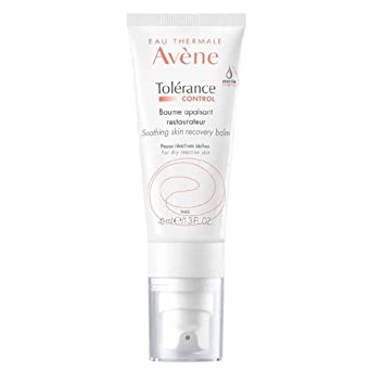 Eau Thermale Avene Tolerance Control Soothing Skin Recovery Balm, for Hypersensitive, Dry  Skin, Tube with Sterile Pump, 1.3 fl.oz.