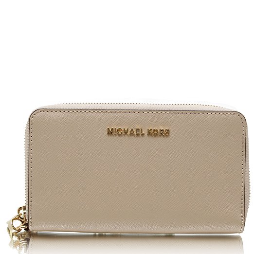 Michael Kors Women's Jet Set Travel Large Smartphone Wristlet