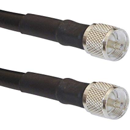 MPD Digital LMR-400 Coax US Made Ham or CB Radio Jumper PL-259 Connectors Ultra Low Loss Antenna Cable (100feet)