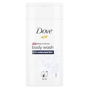 Dove Deeply Nourishing Body Wash|| With Moisturisers For Softer|| Smoother Skin|| 50 ml